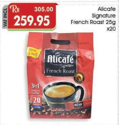 AliCafe Signature French Roast 25g x20
