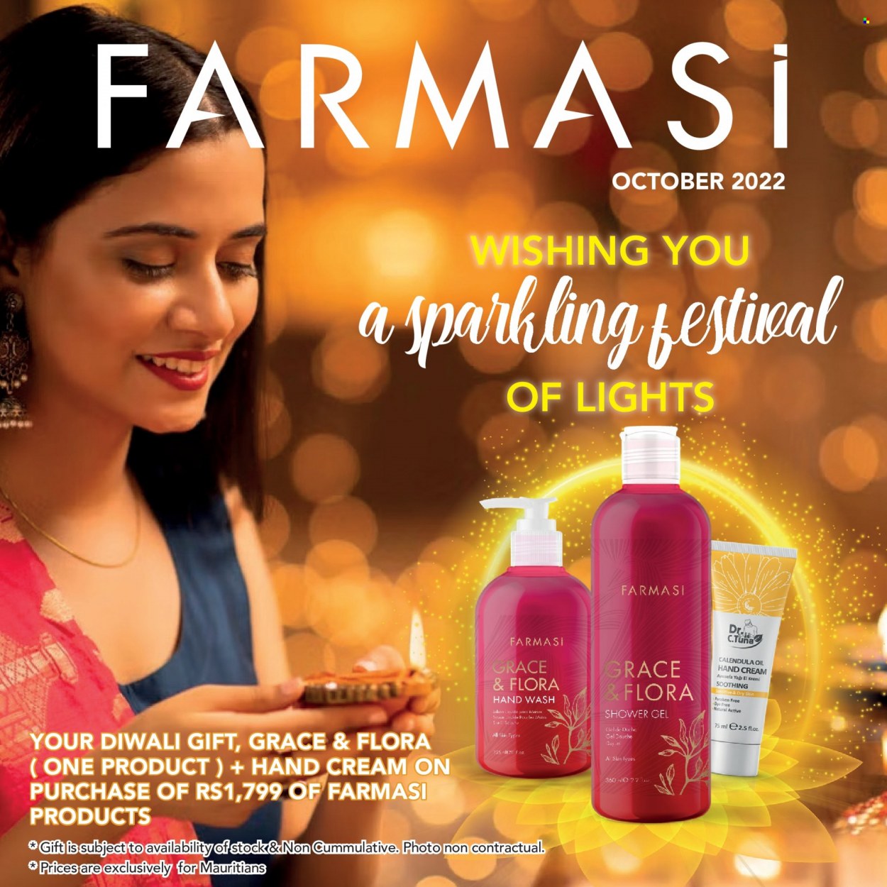 thumbnail - Farmasi Catalogue - 1.10.2022 - 31.10.2022 - Sales products - shower gel, hand wash, hand cream. Page 1.