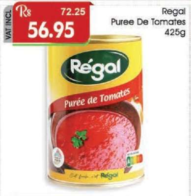 Regal Puree De Tomates 425g