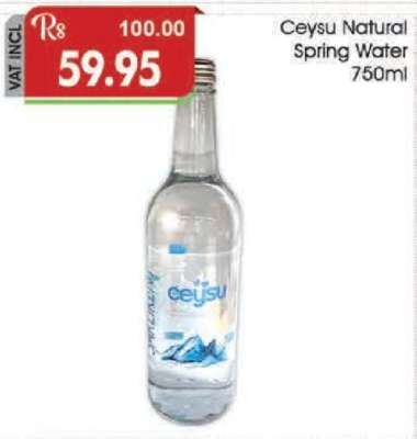 Ceysu Natural Spring Water 750ml