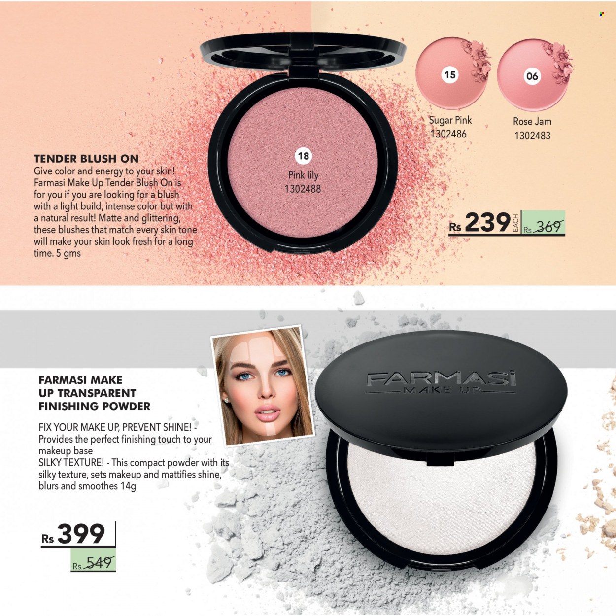 thumbnail - Farmasi Catalogue - 1.10.2022 - 31.10.2022 - Sales products - makeup, face powder, finishing powder. Page 20.
