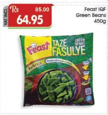 Feast IQF Green Beans 450g