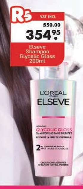 Elseve Shampoo Glycolic Gloss 200ml