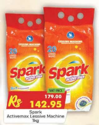 Spark Activemax Lessive Machine 1kg