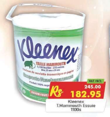 Kleenex T.Mammouth Essuie 1100s