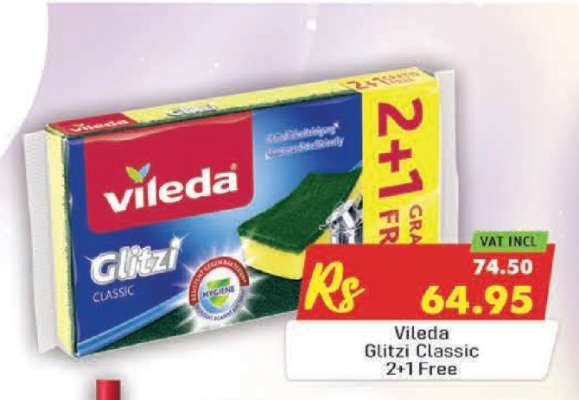 Vileda Glitzi Classic 2+1 Free