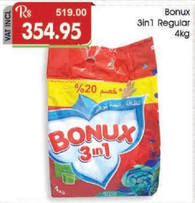 Bonux 3in1 Regular 4kg