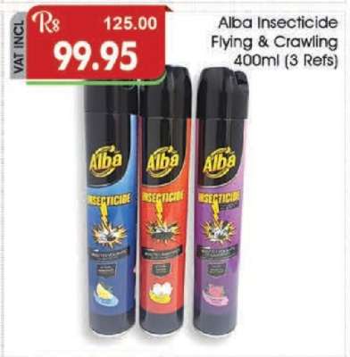 Alba Insecticide Flying & Crawling 400ml (3 Refs)