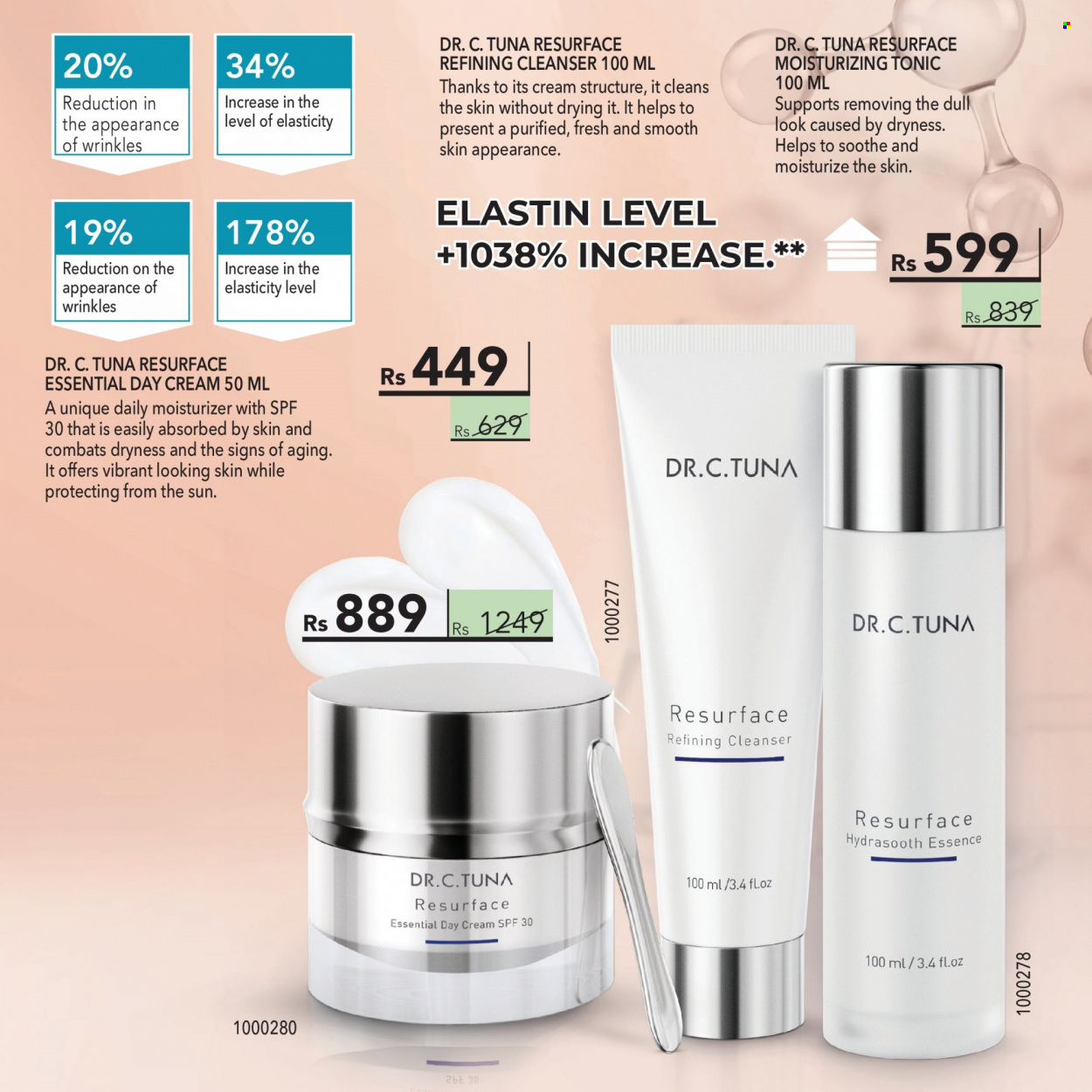 thumbnail - Farmasi Catalogue - 1.10.2022 - 31.10.2022 - Sales products - cleanser, day cream, moisturizer. Page 36.