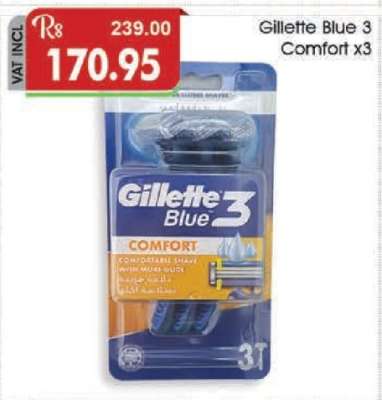 Gillette Blue 3 Comfort x3
