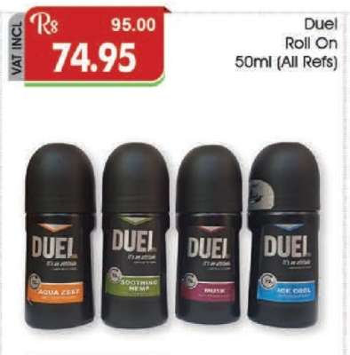 Duel Roll On 50ml (All Refs)