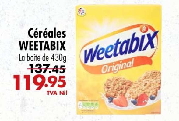 Céréales WEETABIX