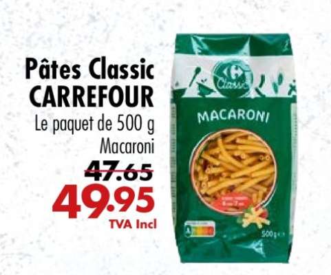 Pâtes Classic CARREFOUR