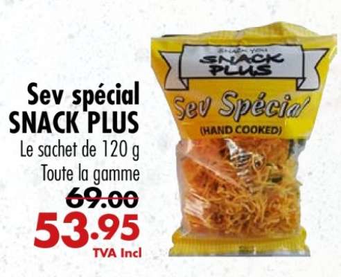 Sev spécial SNACK PLUS