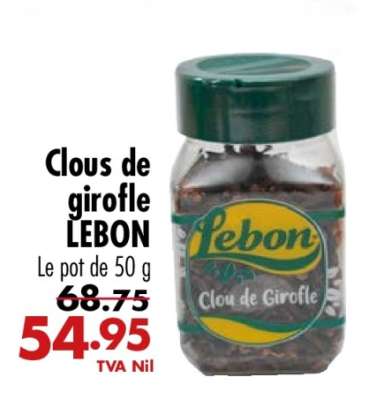 Clous de girofle LEBON