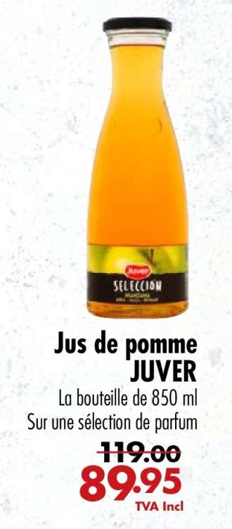 Jus de pomme JUVER
