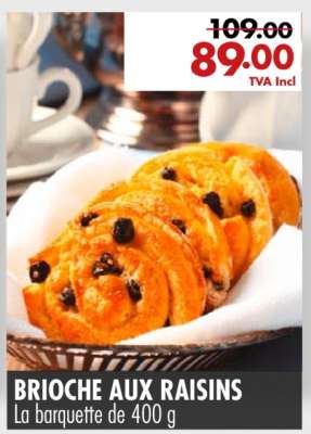 BRIOCHE AUX RAISINS