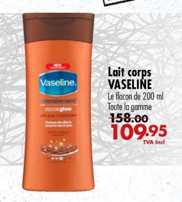 Lait corps VASELINE