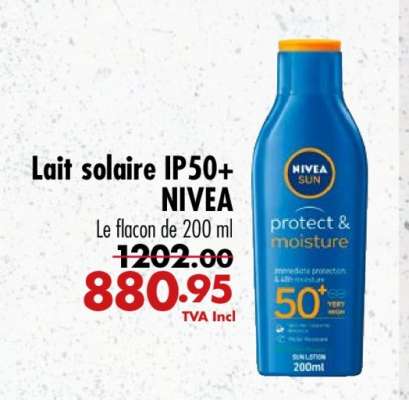 Lait solaire IP50+ NIVEA