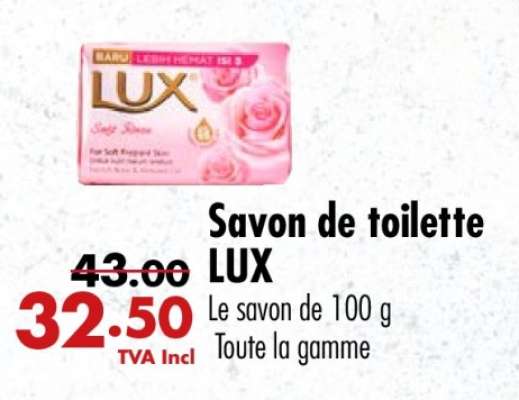 Savon de toilette LUX