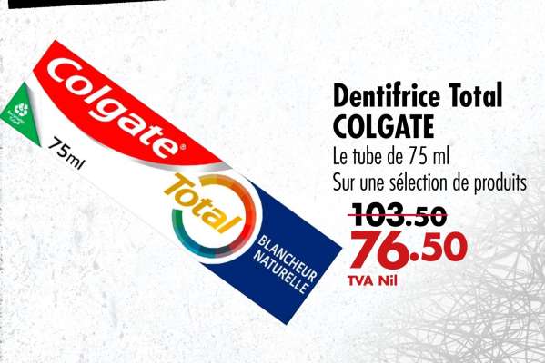 Dentifrice Total COLGATE
