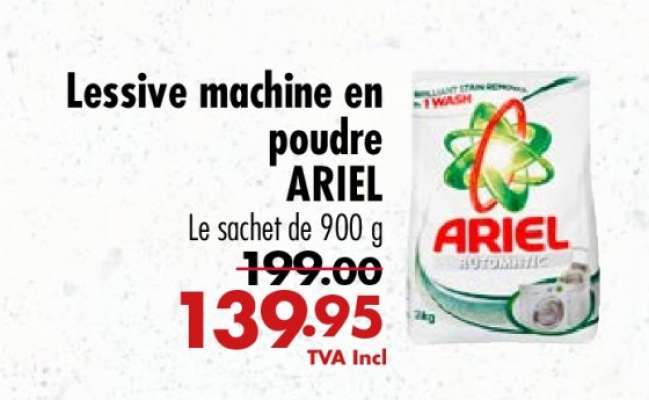 Lessive machine en poudre ARIEL