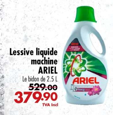 Lessive liquide machine ARIEL