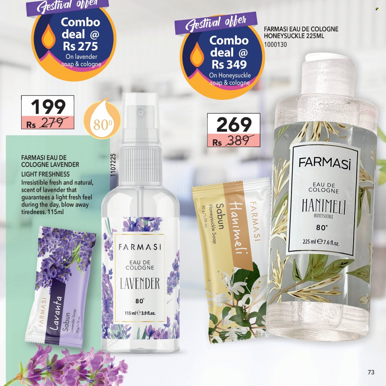 thumbnail - Farmasi Catalogue - 1.10.2022 - 31.10.2022 - Sales products - soap, cologne. Page 73.