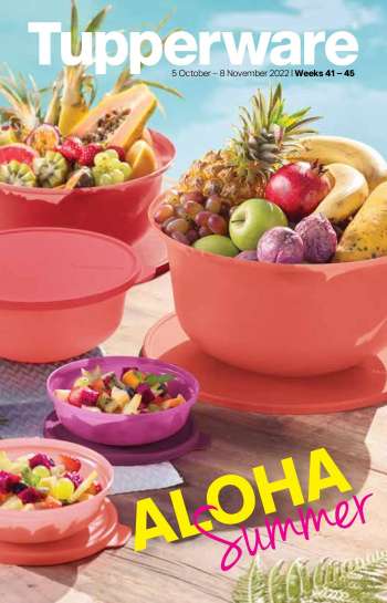 Tupperware catalogue - Monthly catalogue