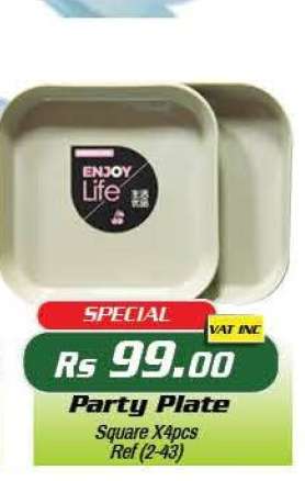 Party Plate