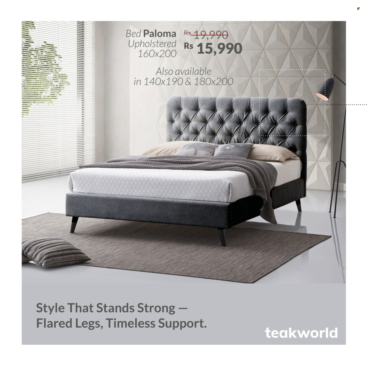 Teak World catalogue. Page 1