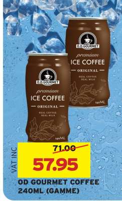 OD GOURMET COFFEE 240ML (GAMME)