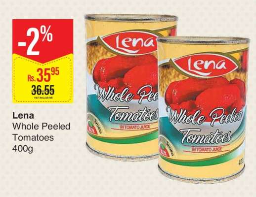 Lena Whole Peeled Tomatoes 400g