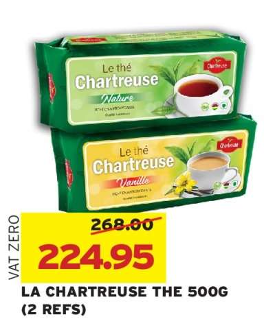 La Chartreuse Thé 500g (2 Refs)