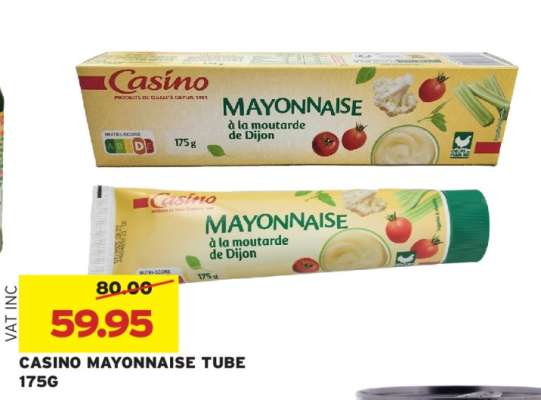 CASINO MAYONNAISE TUBE
