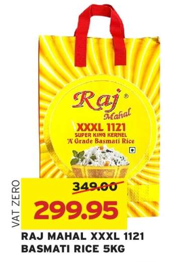 RAJ MAHAL XXXL 1121 BASMATI RICE 5KG