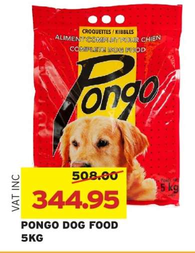 PONGO DOG FOOD 5KG