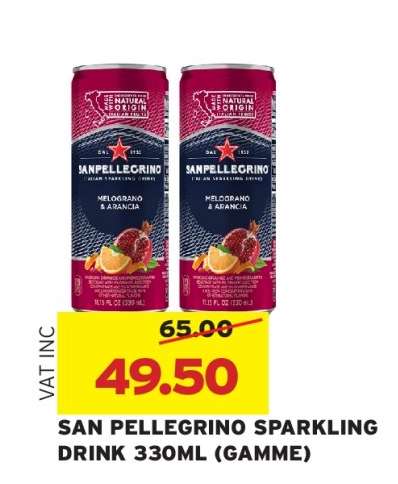SAN PELLEGRINO SPARKLING DRINK 330ML (GAMME)