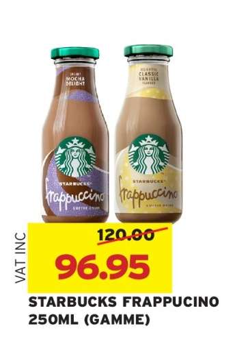 STARBUCKS FRAPPUCINO 250ML (GAMME)