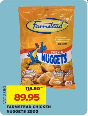 Farmstead Chicken Nuggets 250G