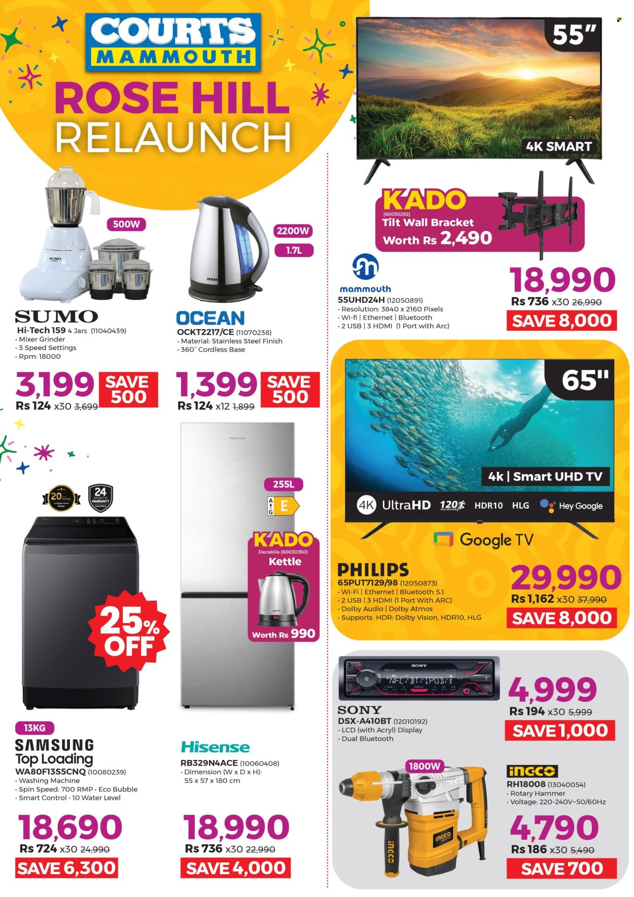 Courts Mammouth catalogue - 11.05.2025 - 1.06.2025. Page 1