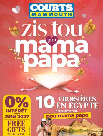 thumbnail - Courts Mammouth catalogue - Mother's Day 2025