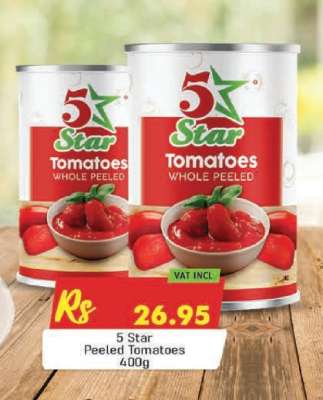5 Star Peeled Tomatoes