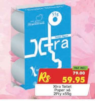 Xtra Toilet Paper x6