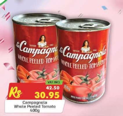 Campagnola Whole Peeled Tomato 400g