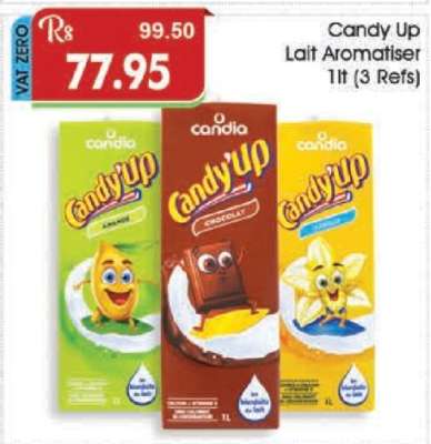 Candy Up Lait Aromatiser 1lt (3 Refs)