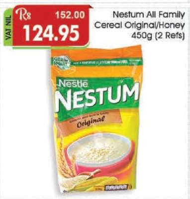 Nestum All Family Cereal Original/Honey 450g (2 Refs)
