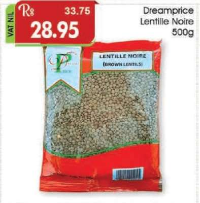 Dreamprice Lentille Noire 500g