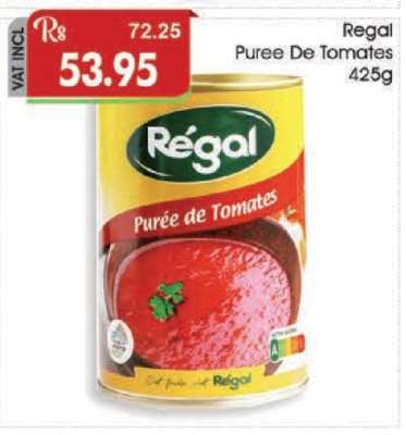 Regal Puree De Tomates 425g