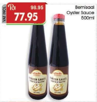 Bemisaal Oyster Sauce 500ml